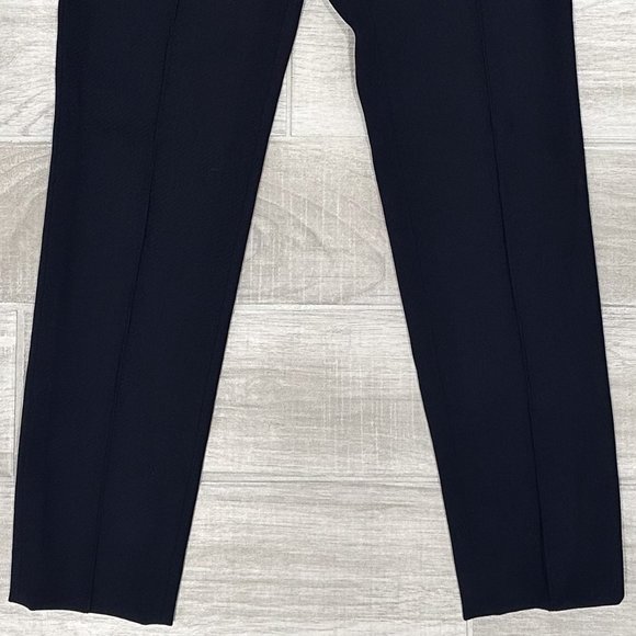 Celine Wool Tapered Ankle Trouser Dress Pants in Navy Blue US Women's Size 6 - Picture 9 of 16
